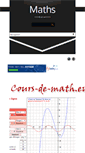 Mobile Screenshot of cours-de-math.eu